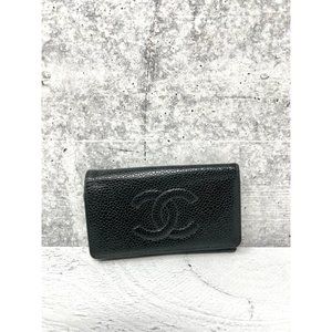 Chanel Caviar 4 Key Holder Damaged